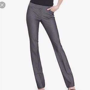 Express Editor Mid Rise Relaxed Trouser Pant
